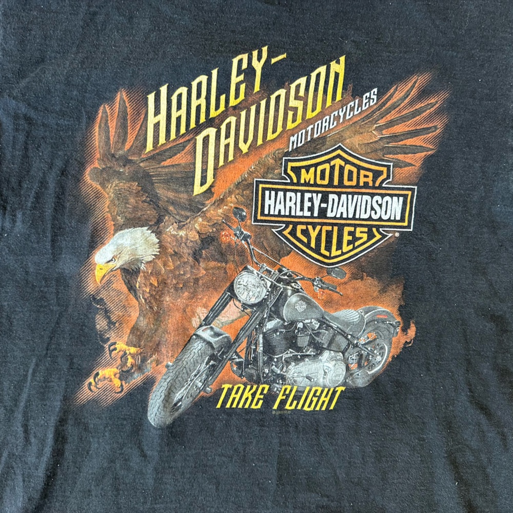 Harley-Davidson Take Flight Madison WI Tee size Medium - Picture 2 of 3